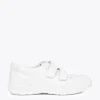 prix pas cher MiMaO FR Chaussures Enfants « uniforme » En Cuir Lavable Memory Absorber Foam Blanc 25