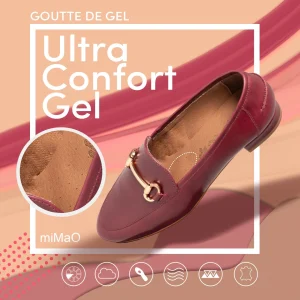 MiMaO ShopOnline STYLE – Mocassin MARRON Avec Ornement Métallique excellente qualité 21