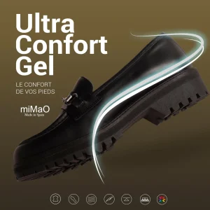 à prix imbattables MiMaO ShopOnline MORS – Mocassins à Talon Bas Et à Plateforme MARRON 21