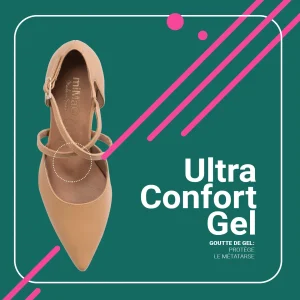 Livraison gratuite MiMaO ShopOnline COCKTAIL – Chaussures De Soirée à Talon Aiguille BEIGE 21