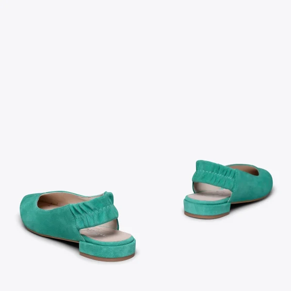 MiMaO ShopOnline PRETTY – Chaussure à Talon Ouvert Avec élastique TURQUOISE qualité d’originales 5