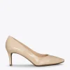 online boutique MiMaO ShopOnline STILETTO – Chaussures En Cuir Verni BEIGE Avec Talon Aiguille 25