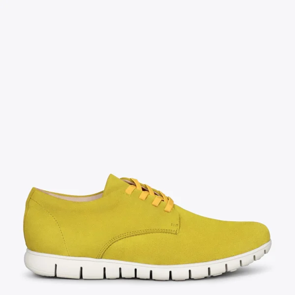 REMISE MiMaO ShopOnline 360 – Chaussures Sportives Pour Homme JAUNE 1