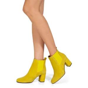 marque pas cher en ligne MiMaO ShopOnline BOTTINES URBAN- Bottines à Talon JAUNE 22