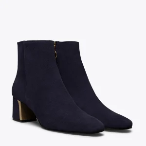 Dernières Nouveautés MiMaO ShopOnline GOLD – Bottines Pour Femme BLEU MARINE 11