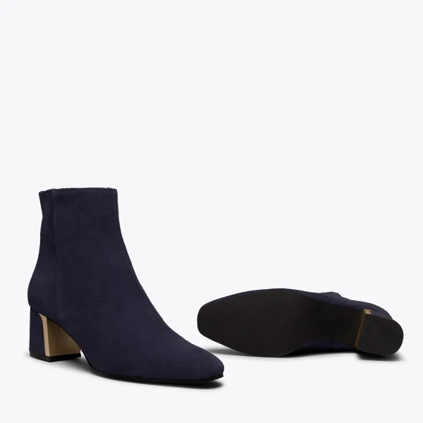 Dernières Nouveautés MiMaO ShopOnline GOLD – Bottines Pour Femme BLEU MARINE 6