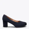 MiMaO ShopOnline URBAN PLATEFORME – Chaussure à Plateforme BLEU MARINE à Talon Moyen fashion pas cher 23