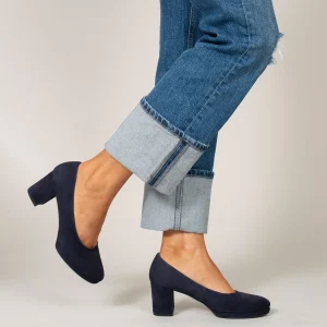 MiMaO ShopOnline URBAN PLATEFORME – Chaussure à Plateforme BLEU MARINE à Talon Moyen fashion pas cher 19