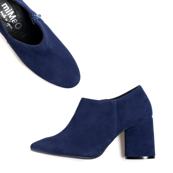 luxe soldes MiMaO ShopOnline FASHION – Chaussure Montante à Talon BLEU ÉLECTRIQUE 6