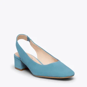 Paris MiMaO ShopOnline LADY – Chaussures BLEU Talon Ouvert 14