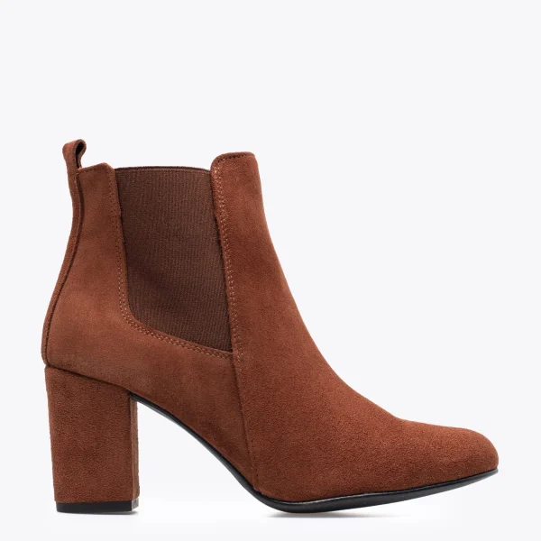 site soldes MiMaO ShopOnline BOTTINES URBAN- Bottines à Talon CUIR 1