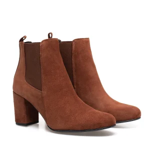 site soldes MiMaO ShopOnline BOTTINES URBAN- Bottines à Talon CUIR 12