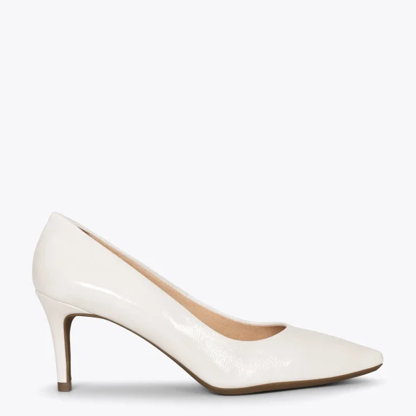 MiMaO ShopOnline STILETTO – Chaussures En Cuir Verni BLANC Avec Talon Aiguille grossiste 1