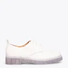 magasin MiMaO ShopOnline ANGLAIS- Chaussure à Lacets Pour Femme BLANC 25