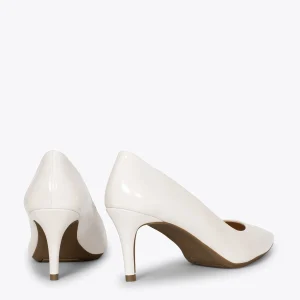 MiMaO ShopOnline STILETTO – Chaussures En Cuir Verni BLANC Avec Talon Aiguille grossiste 10