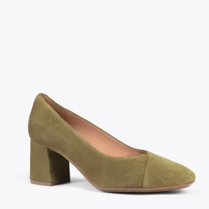 online boutique MiMaO ShopOnline EMMA – Chaussures à Talon à Bout Carré VERT 15