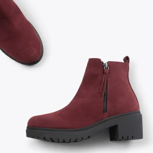 styles dernier cri MiMaO ShopOnline POP – Boot En Cuir BORDEAUX Hydrofuge 11