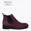 site soldes MiMaO ShopOnline PICADILLY – Bottines Chelsea AUBERGINE Pour Femme 25