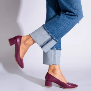 MiMaO ShopOnline FEMME- Escarpins à Talons BORDEUX de garantie authentique 19