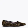 remise en ligne MiMaO ShopOnline SLIPPER ZÈBRE – Slipper Animal Print MARRON ZEBRE 25