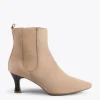 vente pas cher en ligne MiMaO ShopOnline CHIC – Bottines Chelsea à Talon Bobine BEIGE 23