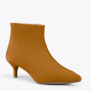 MiMaO ShopOnline OUTFIT – Bottines élégantes à Talon Kitten CAMEL mode 15