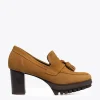 boutique en ligne MiMaO ShopOnline TREND – Chaussure à Franges CAMEL 23