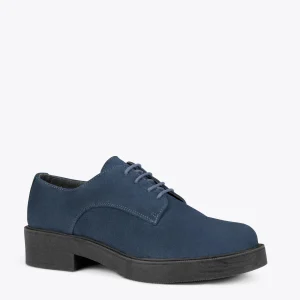 MiMaO ShopOnline BLUCHER – Chaussures à Lacets Pour Femmes BLEU MARINE en vente 15