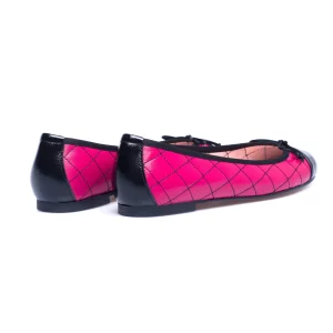 site officiel MiMaO ShopOnline BALLERINE LACET – Ballerine FUCHSIA Avec Broderie Losange 15