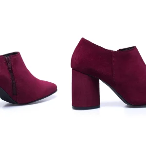 MiMaO ShopOnline FASHION – Chaussure Montante à Talon BORDEAUX boutique en ligne 16