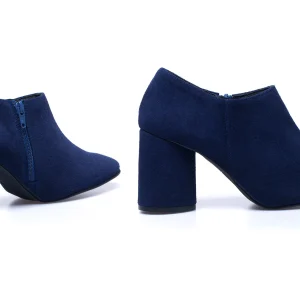 luxe soldes MiMaO ShopOnline FASHION – Chaussure Montante à Talon BLEU ÉLECTRIQUE 16