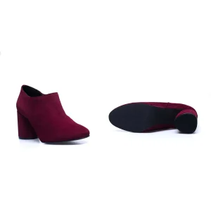 MiMaO ShopOnline FASHION – Chaussure Montante à Talon BORDEAUX boutique en ligne 20