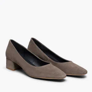 MiMaO ShopOnline URBAN TREND – Chaussure à Bout Carré TAUPE marques de renommée 11