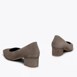 MiMaO ShopOnline URBAN TREND – Chaussure à Bout Carré TAUPE marques de renommée 15