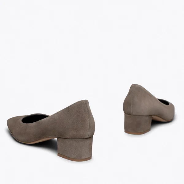 MiMaO ShopOnline URBAN TREND – Chaussure à Bout Carré TAUPE marques de renommée 5