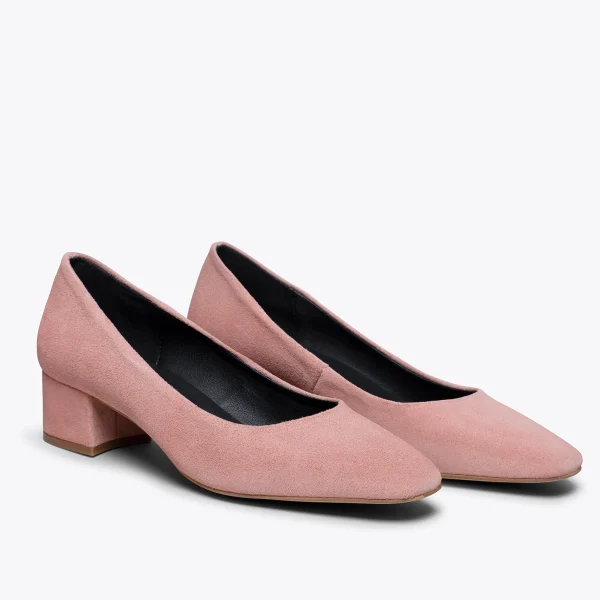 MiMaO ShopOnline URBAN TREND – Chaussure à Bout Carré ROSE beauté 3