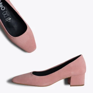 MiMaO ShopOnline URBAN TREND – Chaussure à Bout Carré ROSE beauté 13