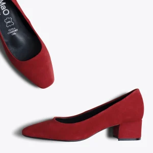 MiMaO ShopOnline URBAN TREND – Chaussure à Bout Carré ROUGE grande surprise 13