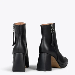 excellente qualité MiMaO ShopOnline SIENA – Bottines à Talon Bloc Et Plateforme NOIR 13