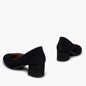 Meilleur Prix Garanti MiMaO ShopOnline URBAN ROND – Chaussure à Talon Bas NOIR 15