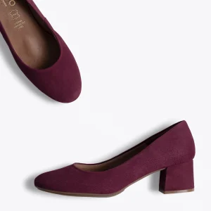 marques pas cher MiMaO ShopOnline URBAN ROND – Chaussure à Talon Bas BORDEAUX 13