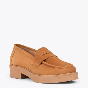 Couleurs variées MiMaO ShopOnline CASUAL – Mocassins Basiques En Forme De Masque CAMEL 15