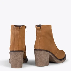 vente à bas prix MiMaO ShopOnline KANSAS – Bottines Country En Cuir CAMEL 13