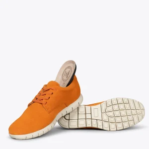 marque pas cher MiMaO ShopOnline 360 – Chaussures Sportives Pour Homme ORANGE 16