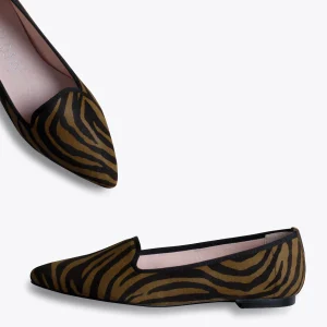 remise en ligne MiMaO ShopOnline SLIPPER ZÈBRE – Slipper Animal Print MARRON ZEBRE 13