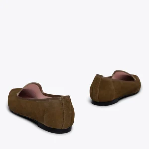 excellente qualité MiMaO ShopOnline SLIPPER – Slipper En Cuir MARRON Avec Bout Pointu 15