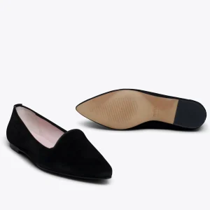 MiMaO ShopOnline SLIPPER – Slipper En Cuir NOIR Avec Bout Pointu marque pas cher en ligne 17