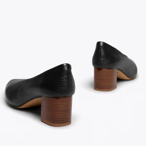 MiMaO ShopOnline URBAN STYLE- Chaussures Pour Femme à Talon En Bois NOIR grande surprise 15