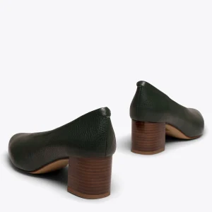 boutiqued en ligne MiMaO ShopOnline URBAN STYLE- Chaussures Pour Femme à Talon En Bois VERT 15