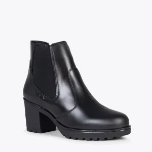 MiMaO ShopOnline SOHO – Bottines Chelsea à Talon NOIR nouveau produit 15